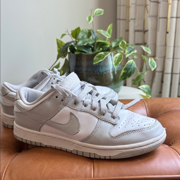 Nike Dunk Low Retro 

White, Light Smoke Grey, & White - Picture 1 of 6